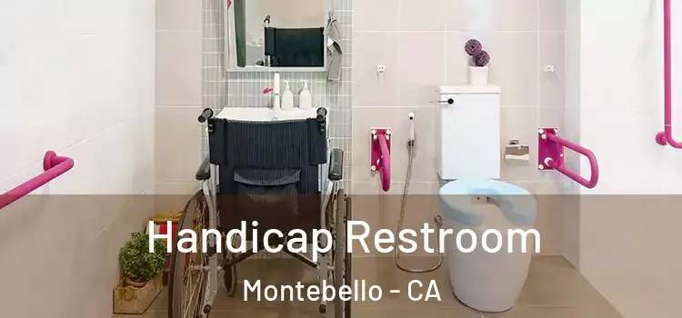 Handicap Restroom Montebello - CA